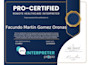 be your certified interpreter for opi and vri meetings